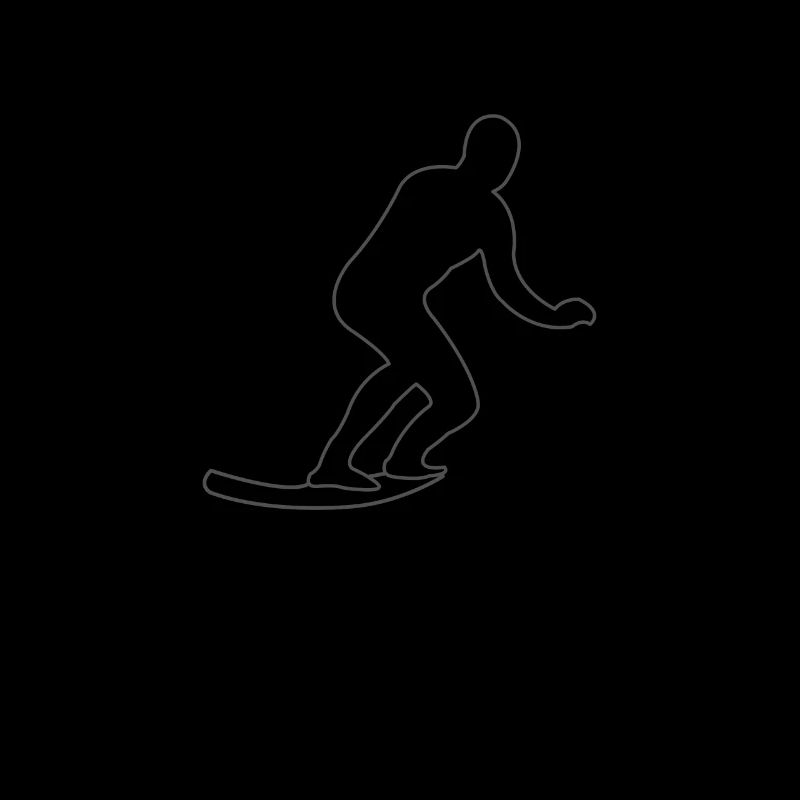 Surfer comic style