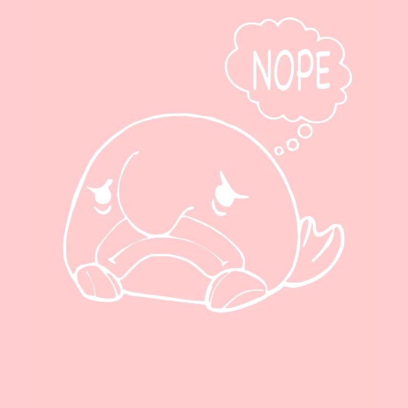 Costume de Blobfish - Visage de poisson Blob laid -