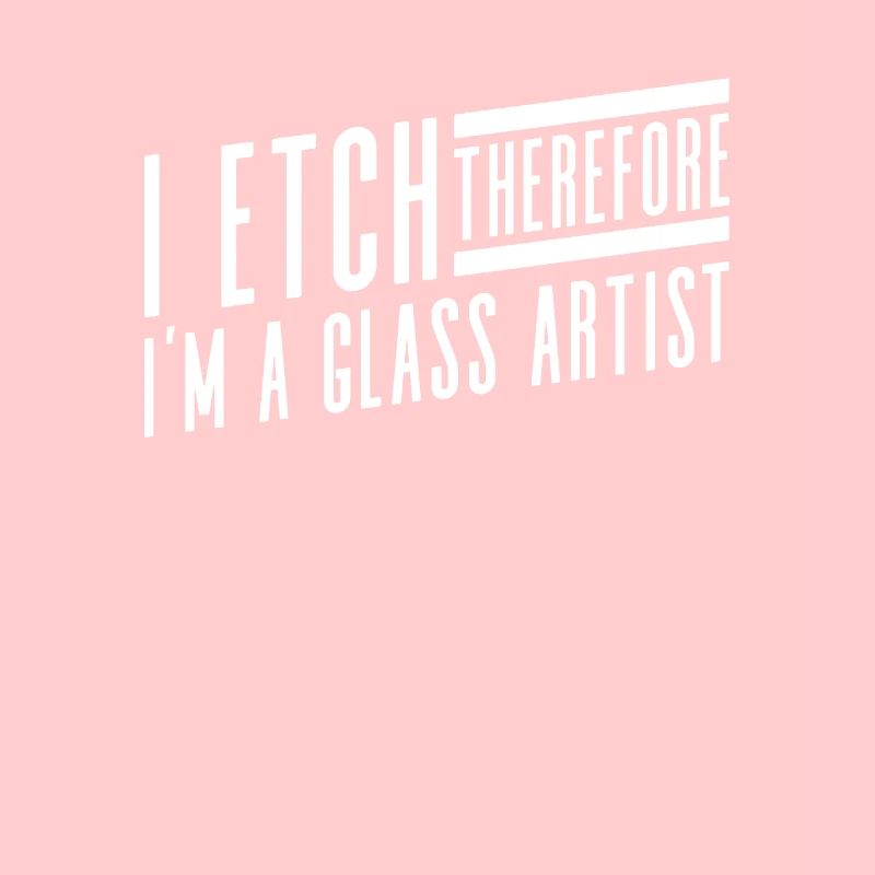 Ich ätze, also bin ich ein Glaskünstler -