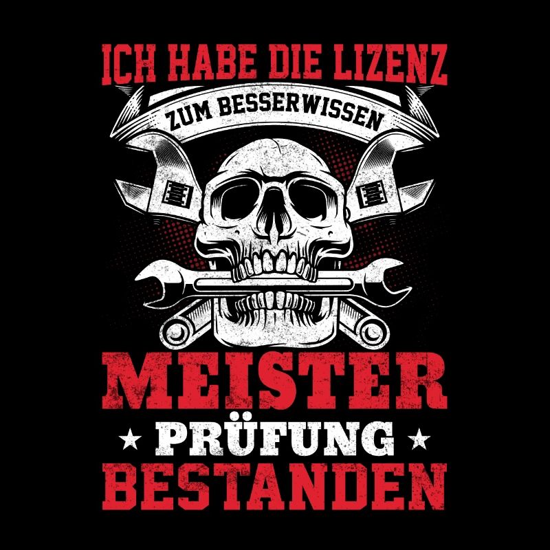 Lizenz Prüfung Meister Geschenkidee