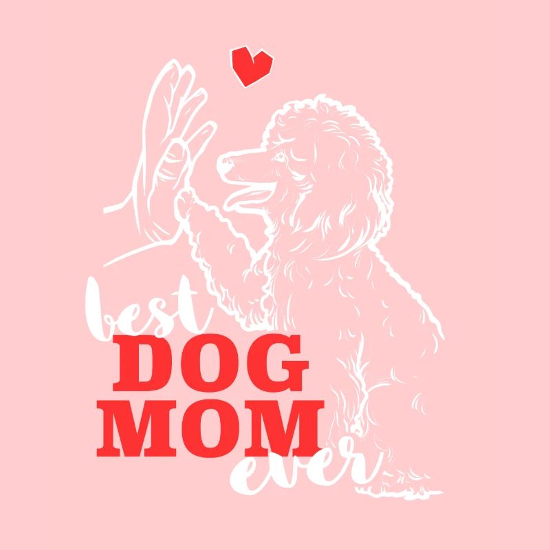 Beste Pudel Mama Poodle Hund