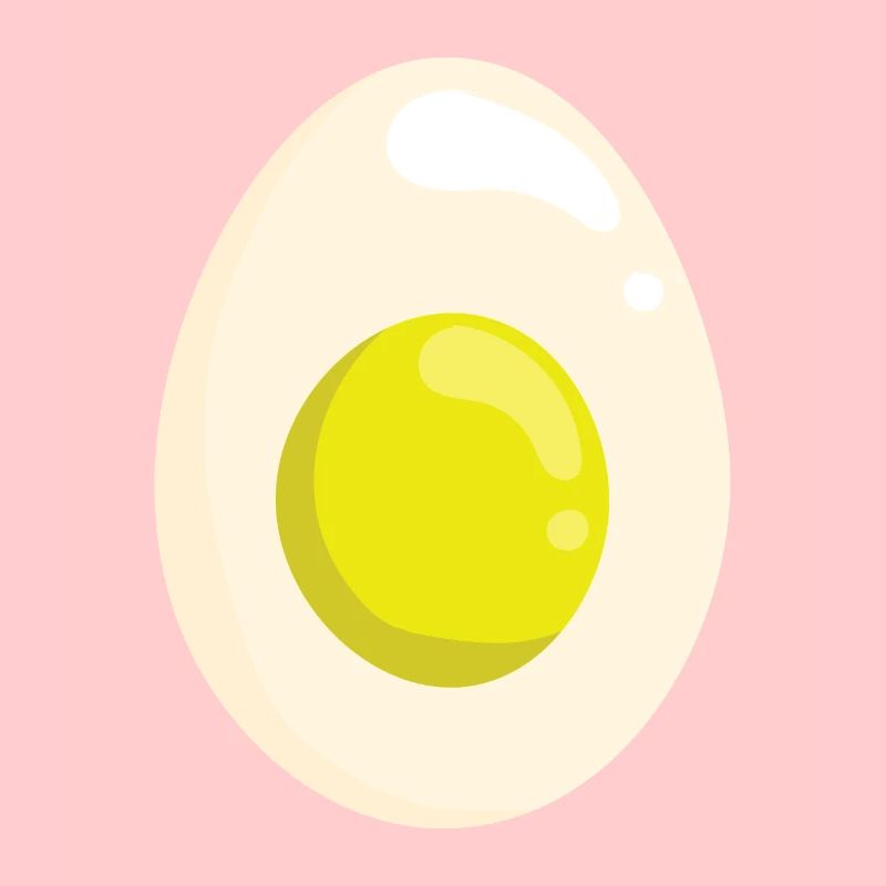 Egg egg yolk bacon breakfast morning