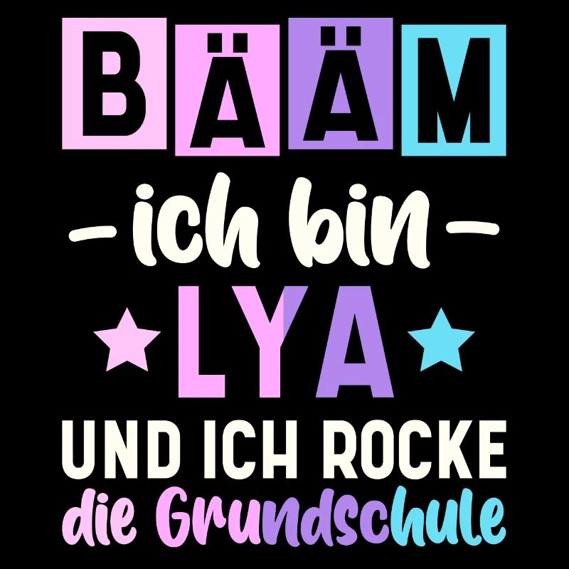 Name Lya Geschenk Grundschule