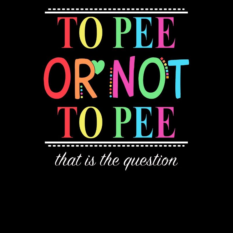To pee or not to pee Töpfchen Training