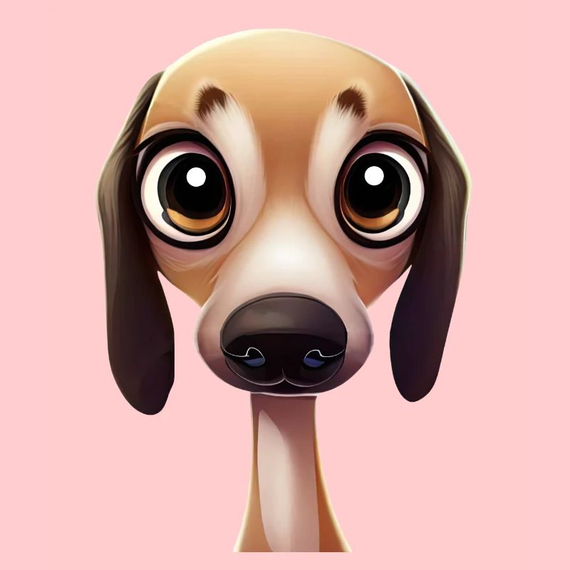 Pose gracieuse de lévrier