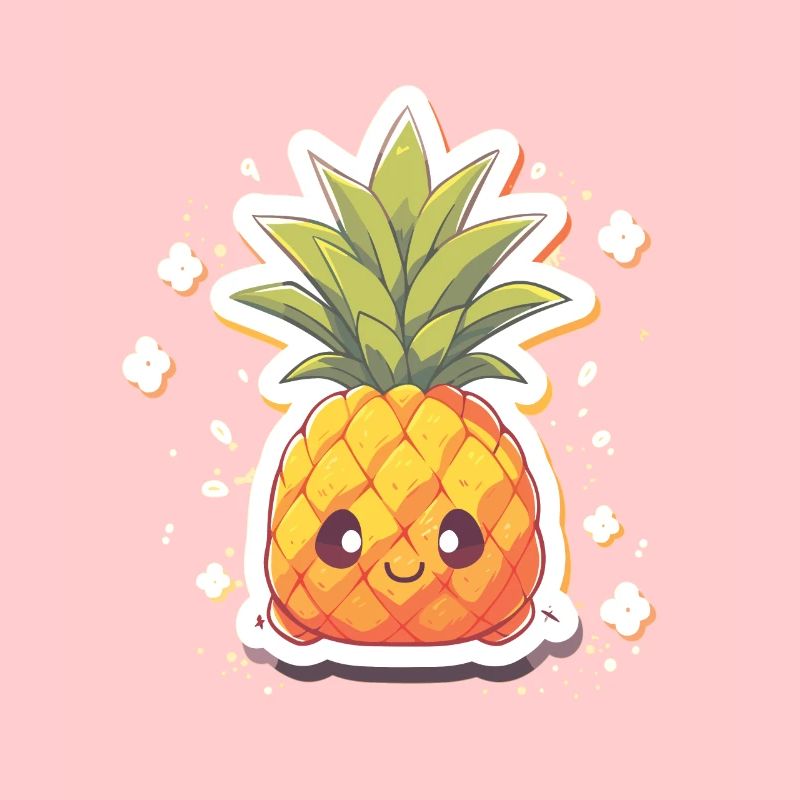 pineapple plant fruit pineapple decoration