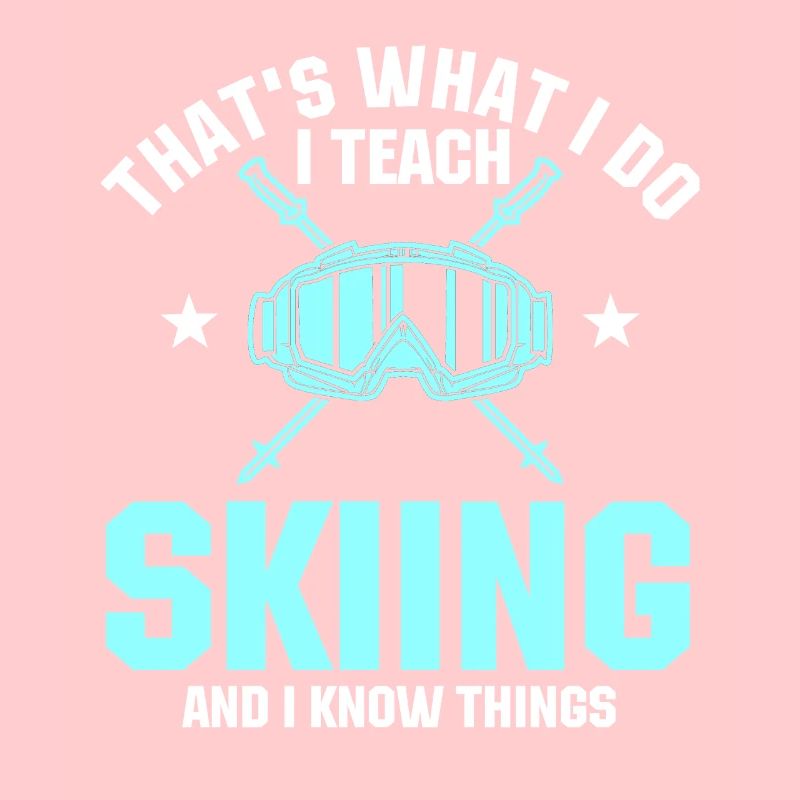 Funny ski instructor saying