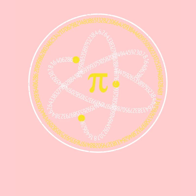Atom Pi Day Math Science 3.14 Geek Enseignant Élève