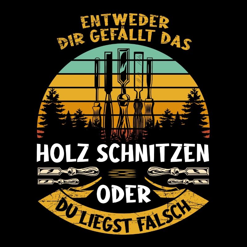 Holzschnitzer Holzschnitzerei