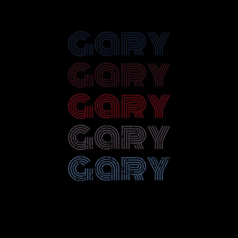 70s Retro Name Vintage Personalized Gary