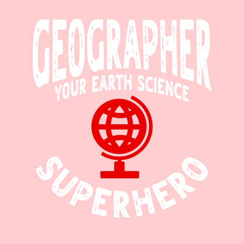 Conception de géographe drôle