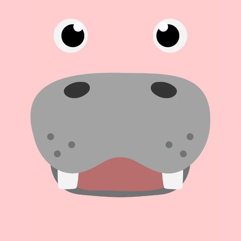 Süßes Nilpferd Kostüm Hippo Kinder