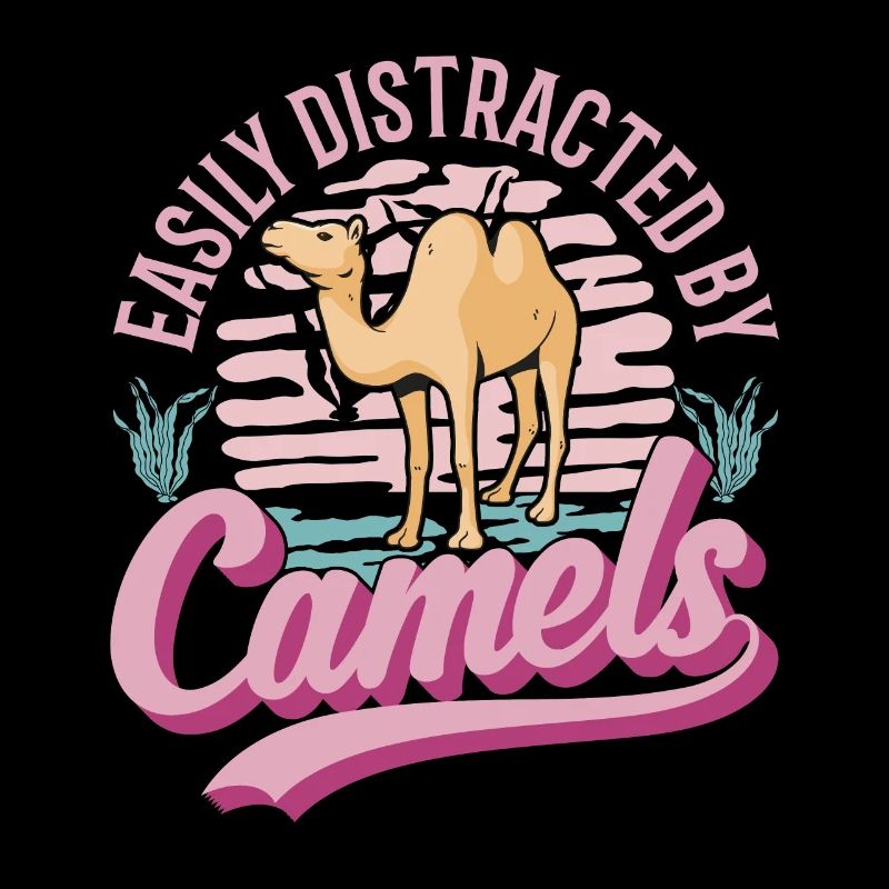 Facilement distrait par les chameaux Big Camel Camel