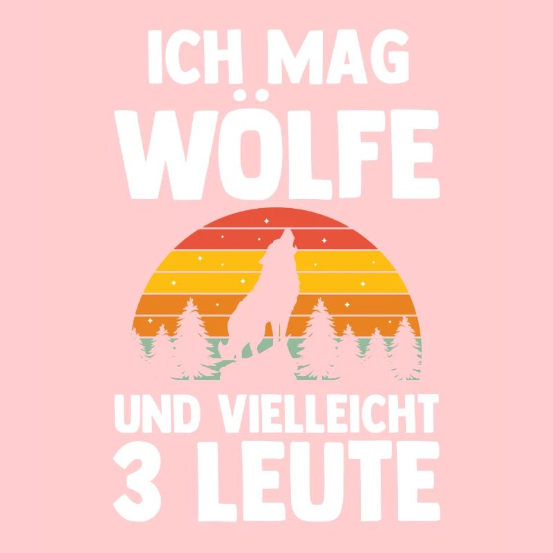 Tier Waldtier Wolf