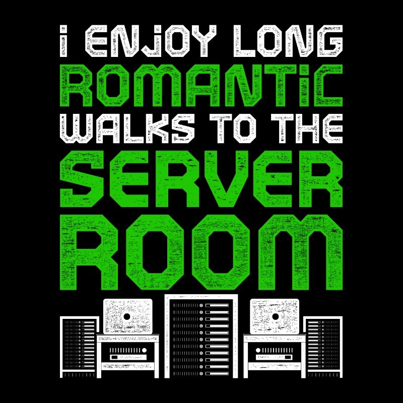 Netzwerkadministrator Server Room