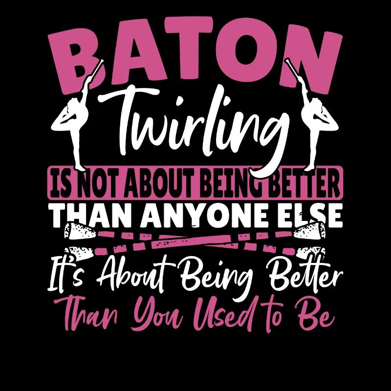 Baton Twirling Baton Twirler Geschenk