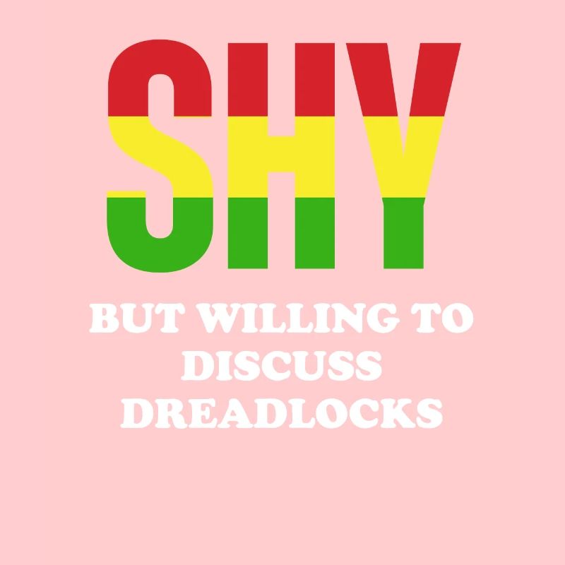 Timide mais prêt à parler de dreadlocks