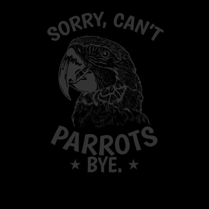 Sorry, can't Parrot Bye Tier Vogel