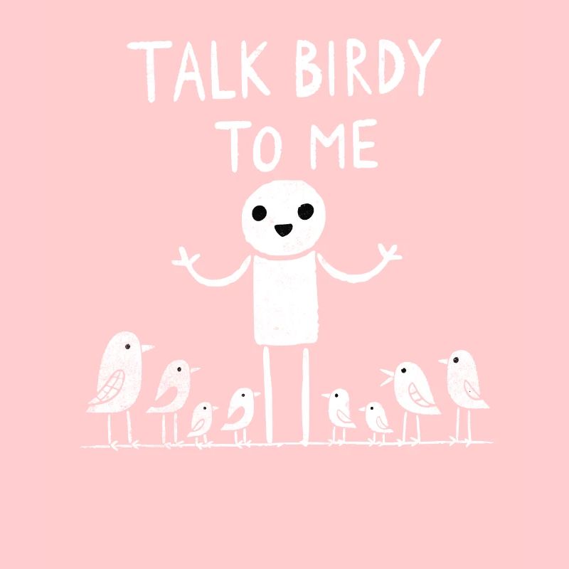 Chirpy Conversations oiseau chuchoteur Doodle