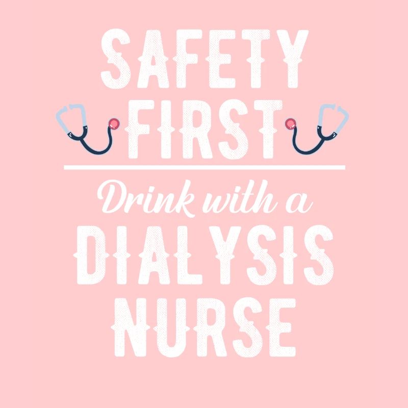 Safety First Drink Mit Einer Dialyseschwester