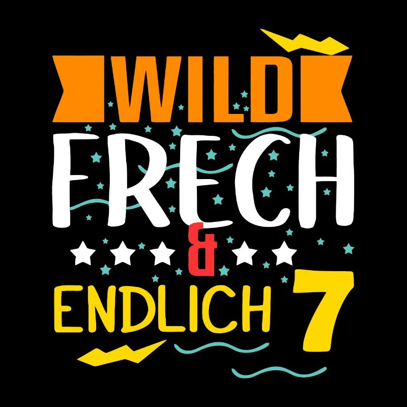 Kindergeburtstag T-Shirt Endlich Wild frech Feier