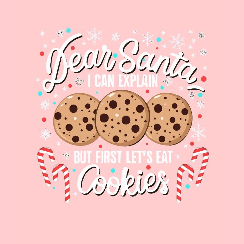 Dear santa before i explain But first lets eat a