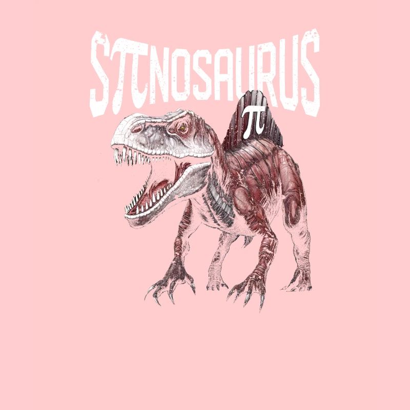 Funny Spinosaurus Pi Day Math Dinosaur