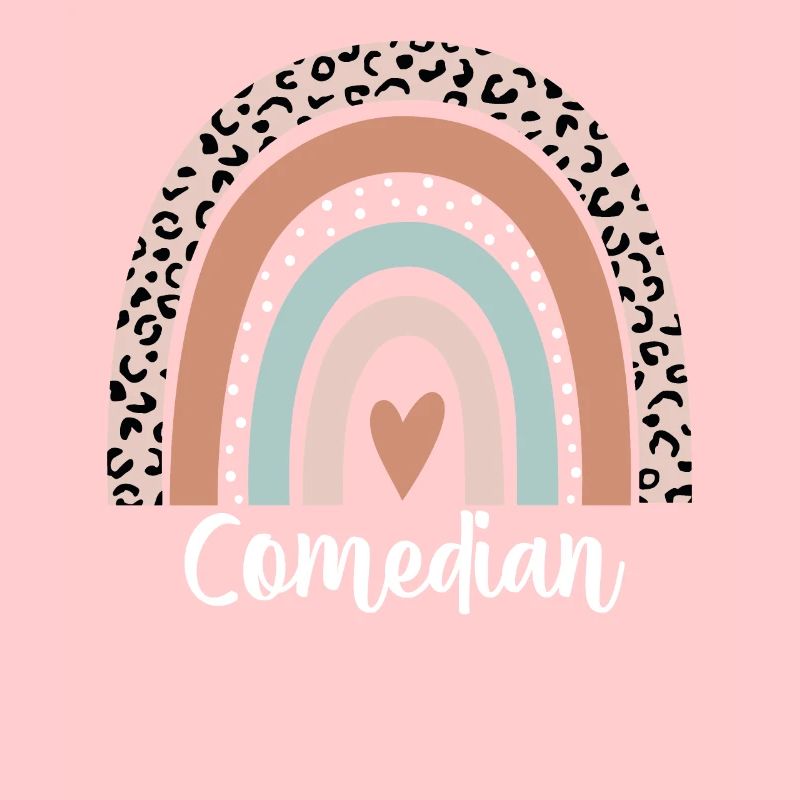 Comedian Rainbow Leopard Funny Comedian