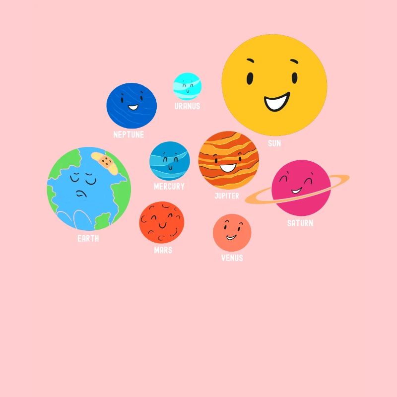 Solar System, Planets, Science Space, Astrology