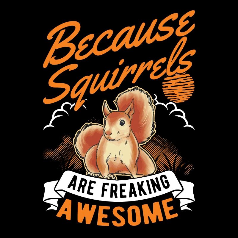 Eichhörnchen Geschenk Squirrel Grauhörnchen