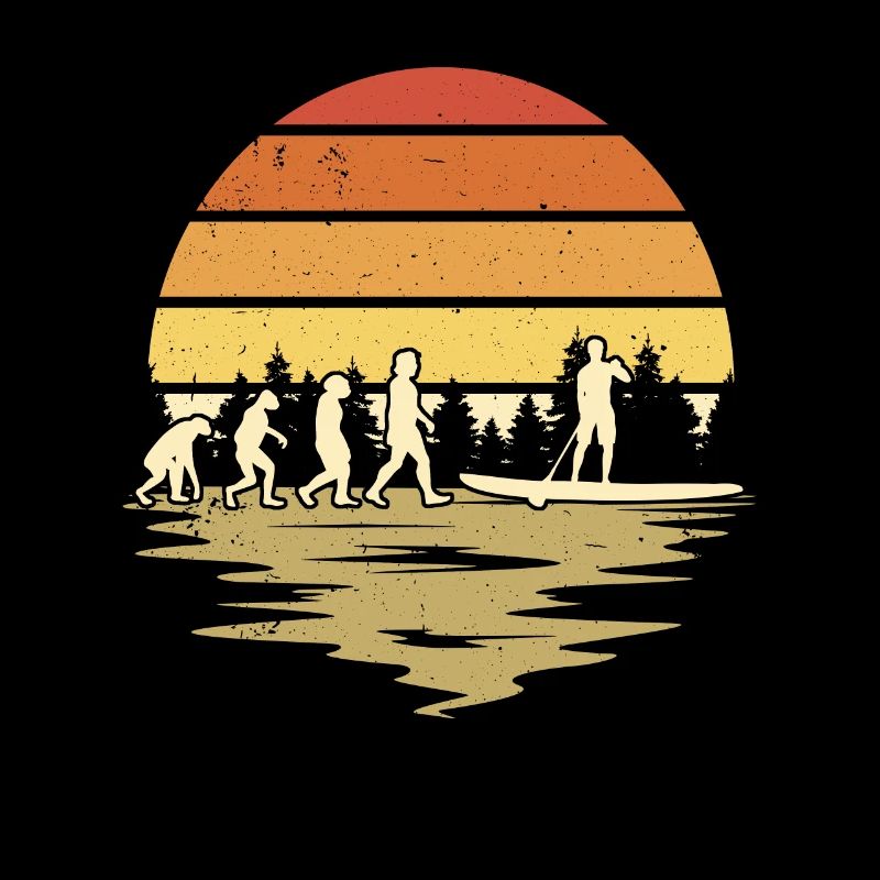 Stand Up Paddle Evolution SUP Board Paddling