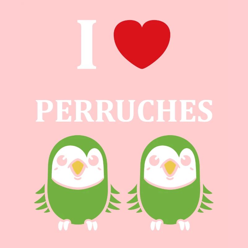 Oiseaux pérruche humour petite perruche