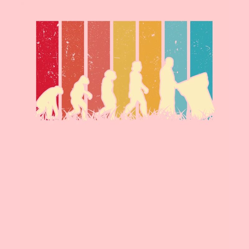 Müllmann Evolution Müllabfuhr Müllwagen