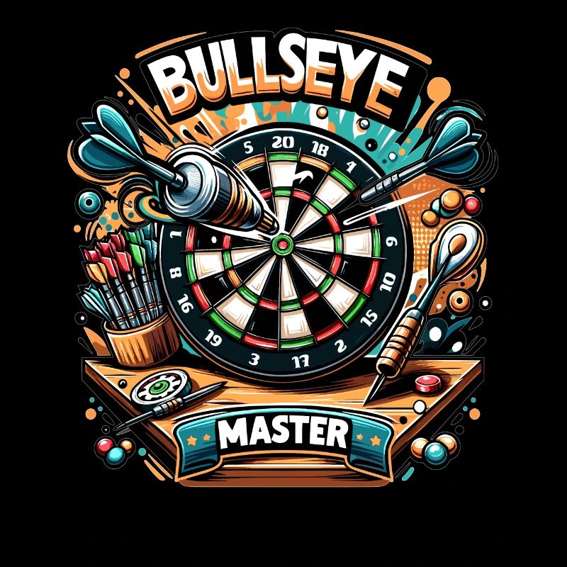Bullseye Master : Conception de fléchettes colorées
