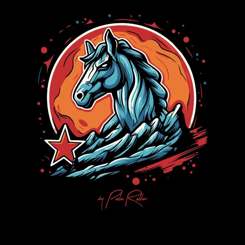 Un cheval super cool
