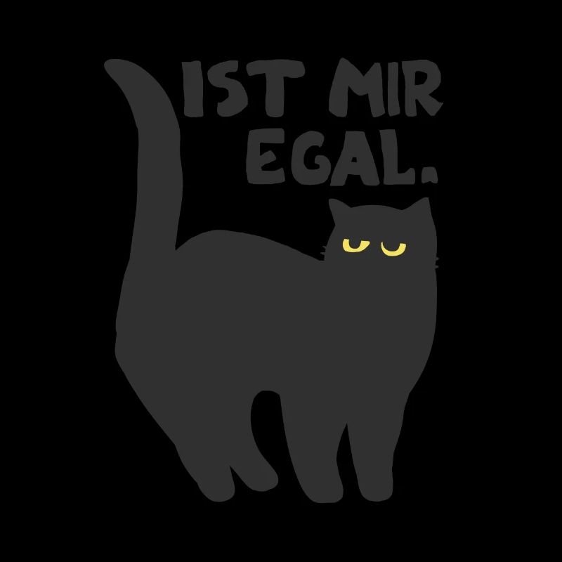 faule Katze Kätzchen Spruch Geschenkidee Katzen