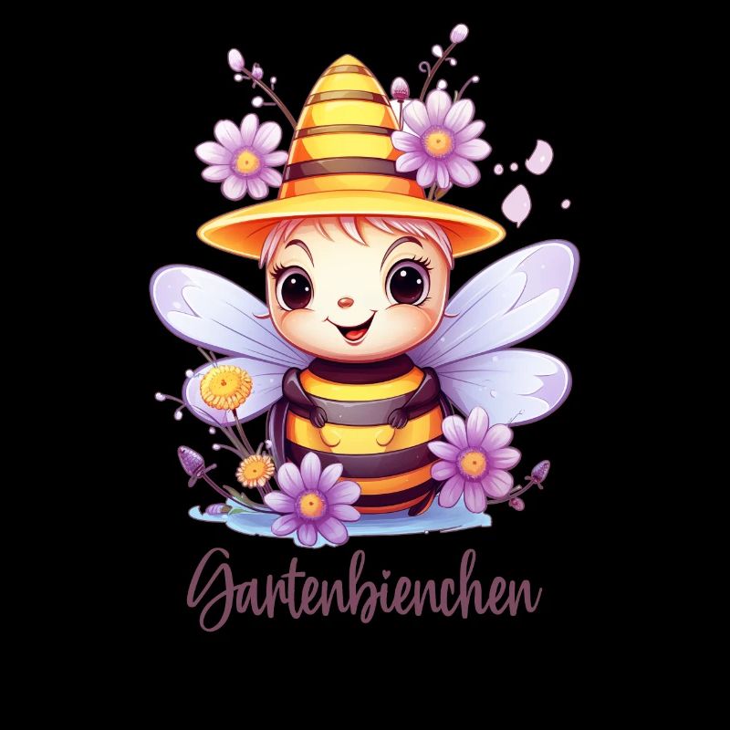 Gartenbienchen Garten Gärtnerin Biene Geschenk