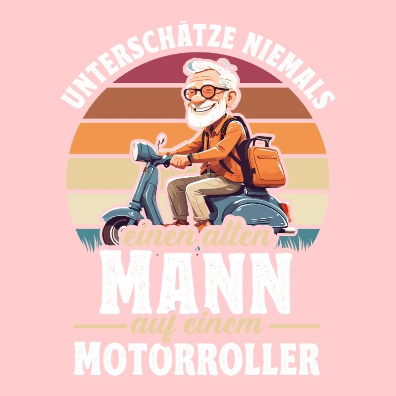 Motorroller Motorroller-Fahrer Rollerfahrer