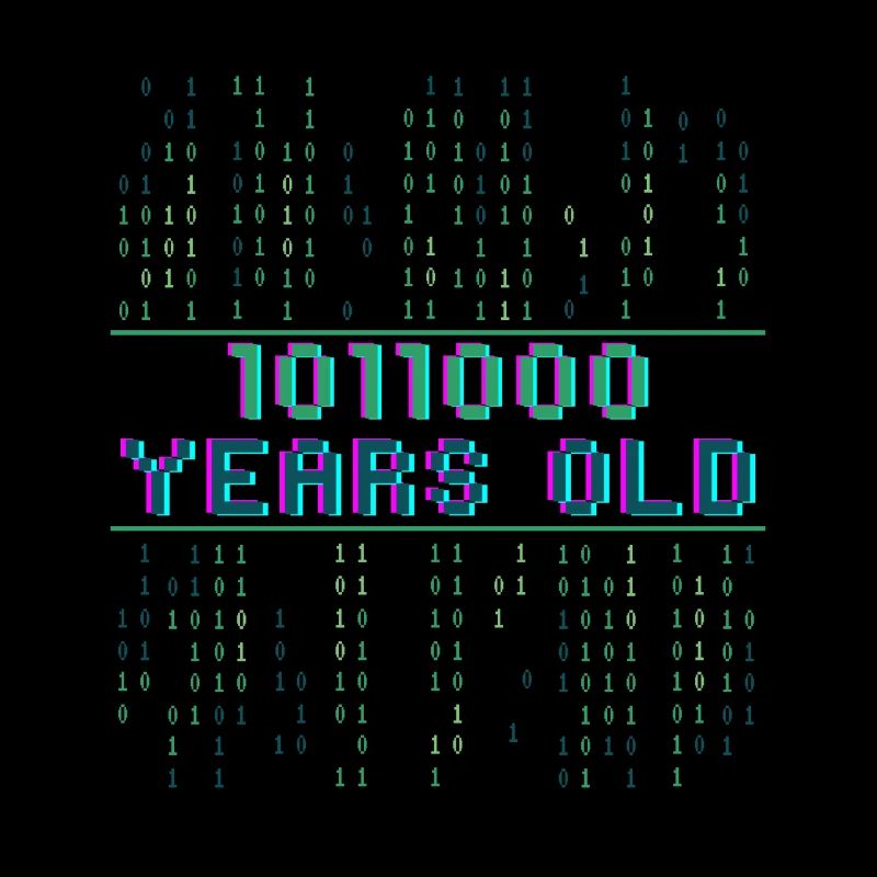 88. Geburtstag 88 Jahre alt Binärcode Coder