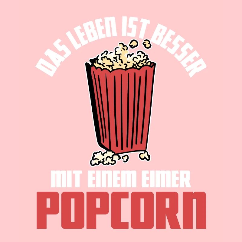 Leben Besser Eimer Popcorn Fasching Kostüm