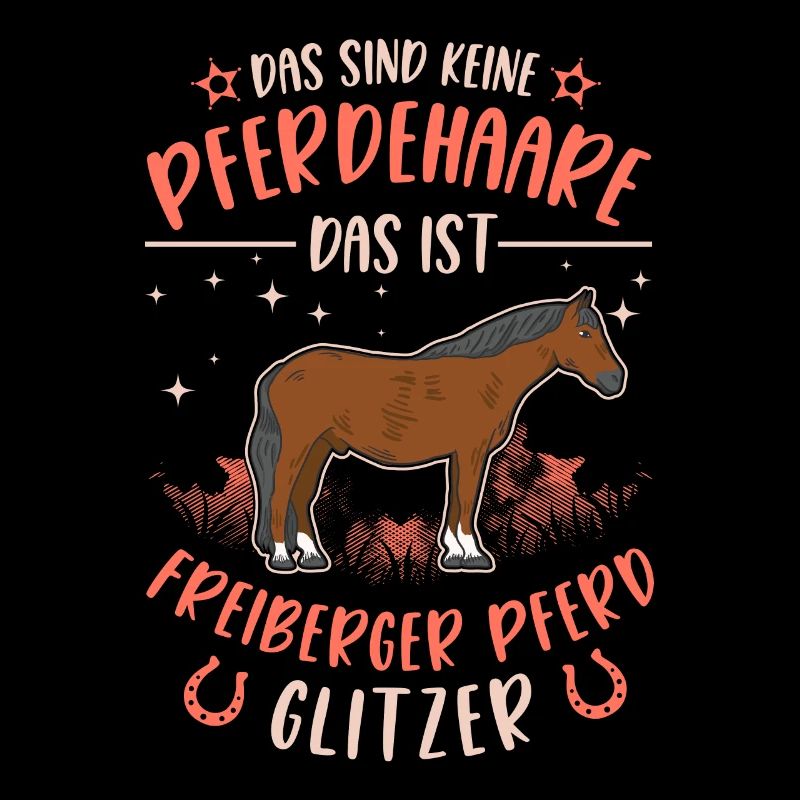 Freiberger Pferd Glitzer