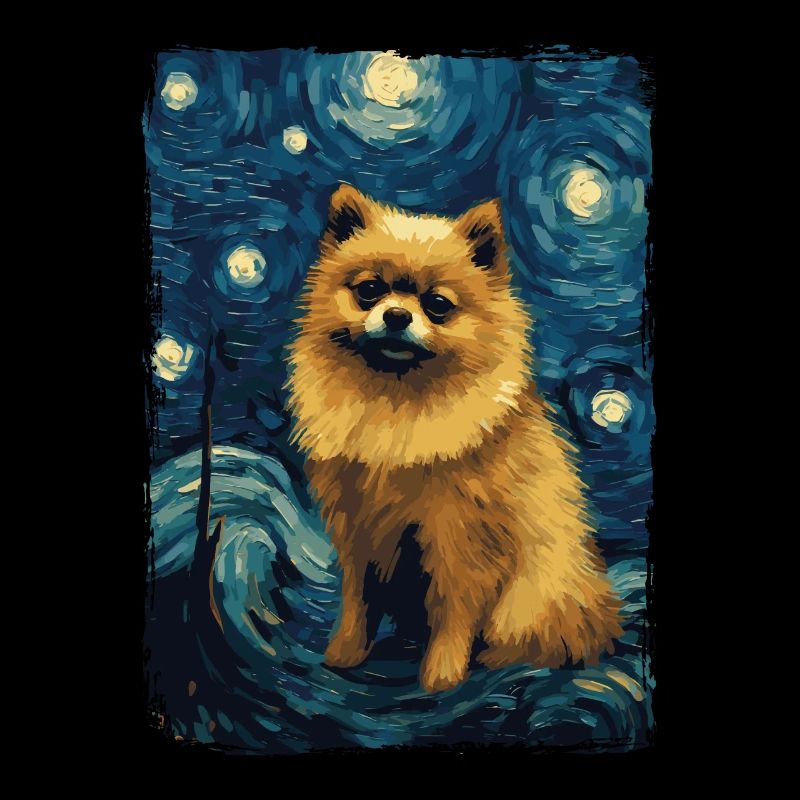 Zwergspitz Starry Night