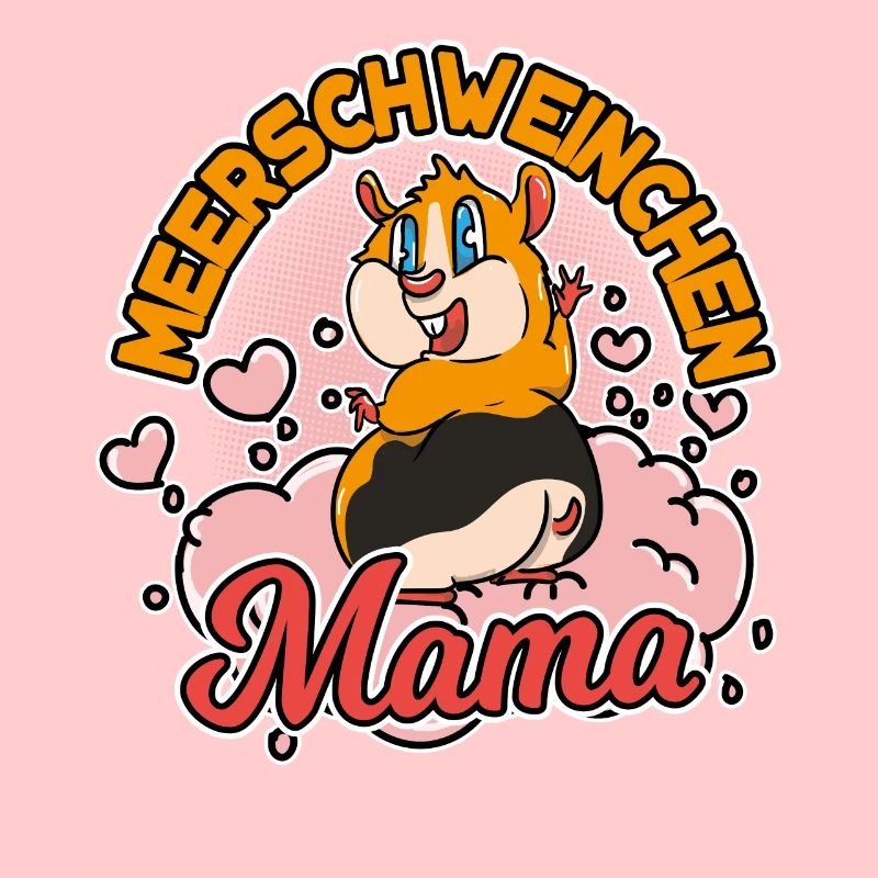 Meerschweinchen Mama Mutter Mädchen Muttertag