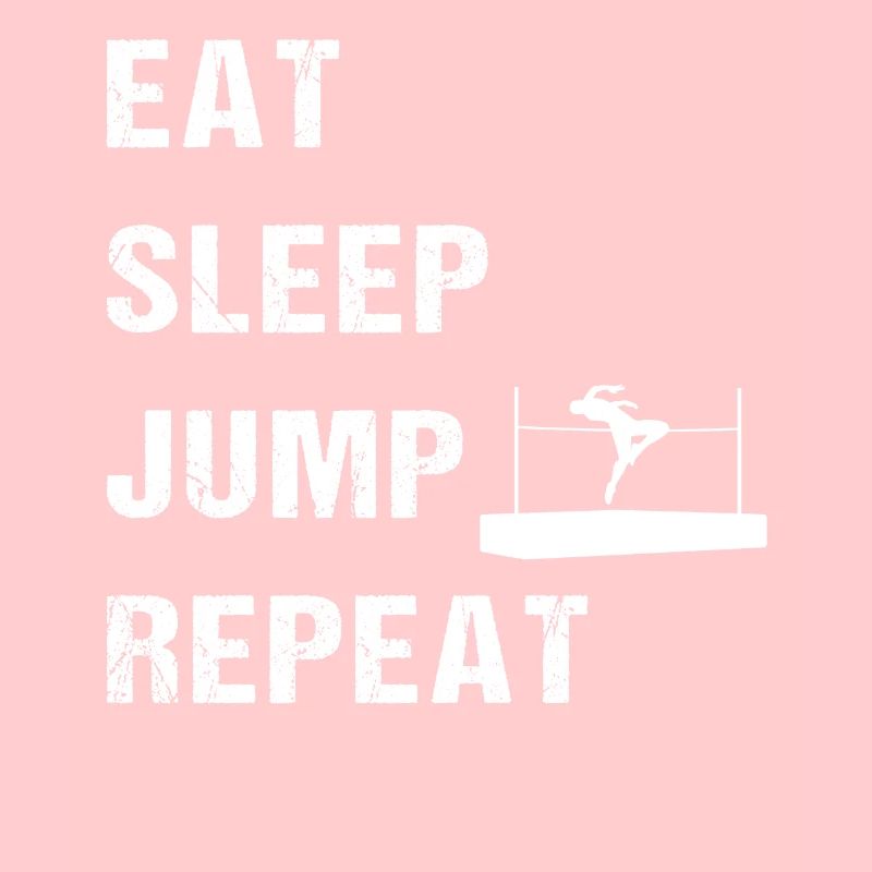 Eat Sleep Jump Repeat Leichtathletik