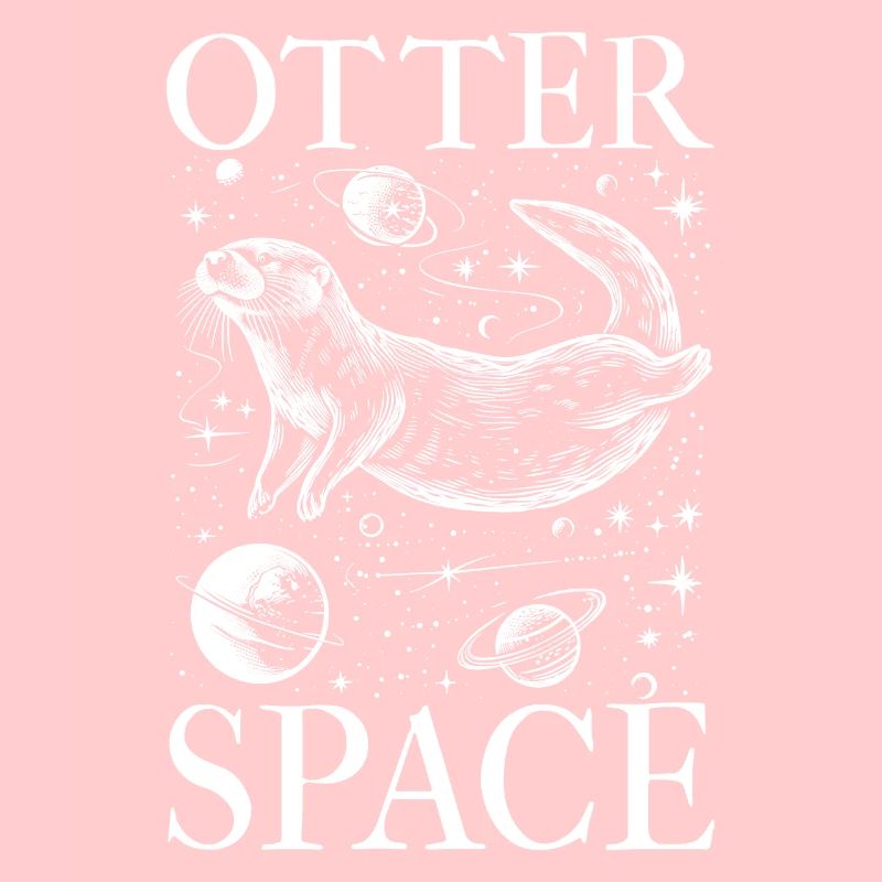 Otter Space Lustig Otter Astronaut