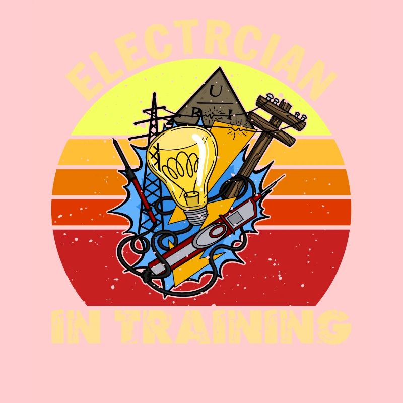 Electrician in training Lichttechniker Lampe Beruf