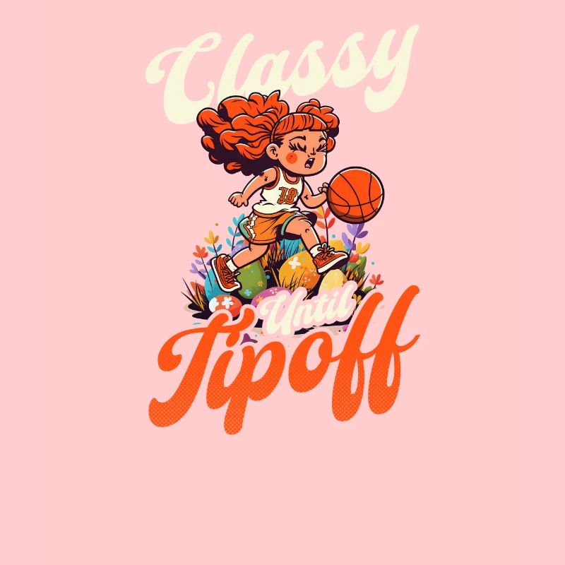 Basketball Easter Classy Until Tipoff