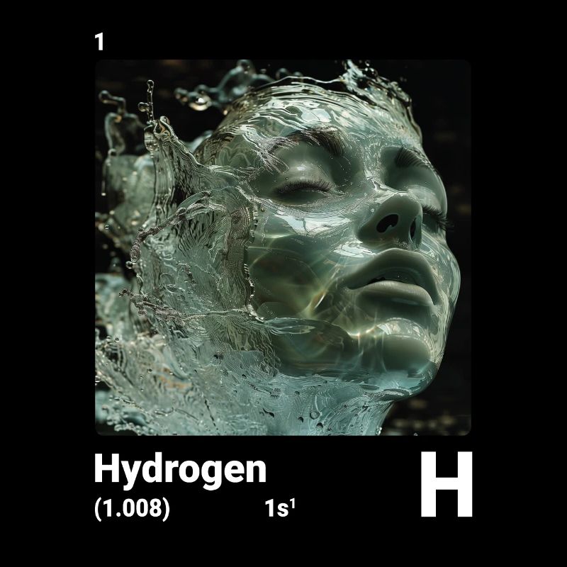 Hydrogène - H - Élément chimique 001