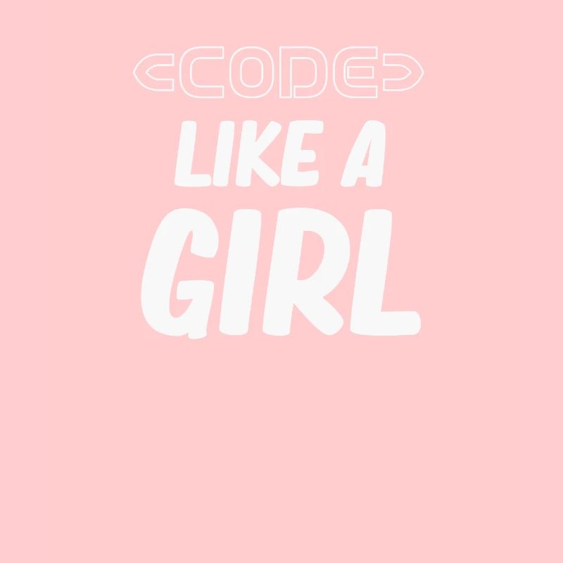 Coder comme une fille programmeuse fille ordinateur