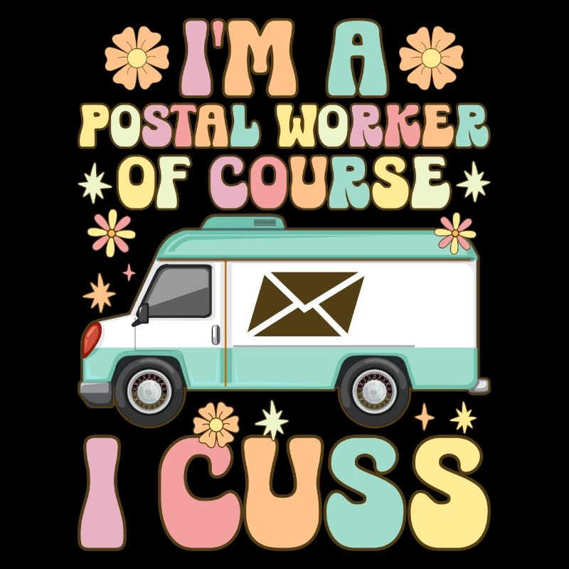 Ich bin ein Postangestellter Ich schimpfe Postdien